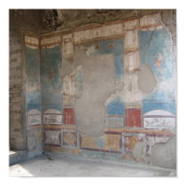 Pompeji-Raum poster