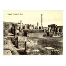 Pompeji, Tempel von Jupiter Postkarte