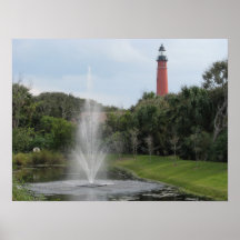 Ponce Einlass-Leuchtturm-Plakat