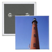 Ponce Inlet Lighthouse Pinback Buttons