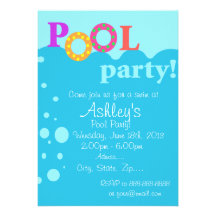 pool party invite