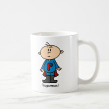 Pooperman Baby Tee Haferl
