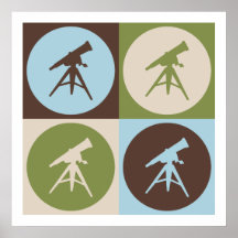 Pop-Kunst-Astronomie Posterdrucke