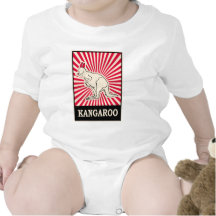 Pop-Kunst-Känguru Shirt