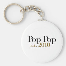 Pop-Pop Est 2010 Schlüsselbänder