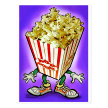 Popcorn Postkarten
