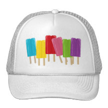 Popsicles und Tupfen Kappe