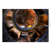 Portal zu einer mystischen Vergangenheit Grußkarte