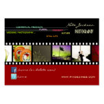 Portfolio-Visitenkarte-Fotoschablone