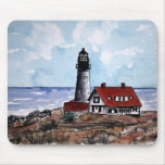 Portlandhauptleuchtturmmaine-Mausunterlage Mousepad