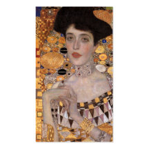 Porträt Adele Bloch Bauer (Detail) Gustav Klimt Visitenkarten Vorlage