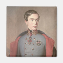 Porträt des Kaisers Franz Joseph von Österreich Kühlschrankmagnete