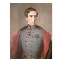Porträt des Kaisers Franz Joseph von Österreich Postkarten