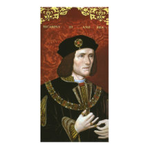 Porträt englischen Königs Richard III Individuelle Photo Karten