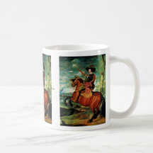Porträt von Gaspar De Guzmán, Herzog Of Olivares Tasse