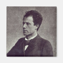 Porträt von Gustav Mahler, 1897 Kühlschrankmagnete