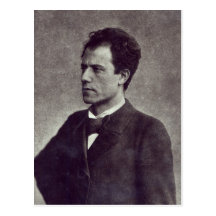 Porträt von Gustav Mahler, 1897 Postkarten