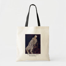 Porträt von Johann schädigt durch Schiele Egon Tragetasche