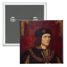 Porträt von König Richard III Anstecknadelbutton