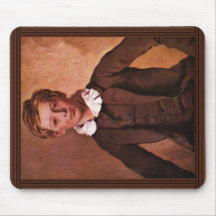 Porträt von Ra Zählungs-Hans Haubold Von Einsiedel Mousepads