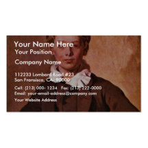 Porträt von Ra Zählungs-Hans Haubold Von Einsiedel Visitenkarten Vorlage