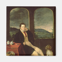 Porträt von Schubert Kühlschrankmagnet