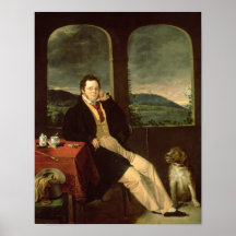 Porträt von Schubert Plakatdruck