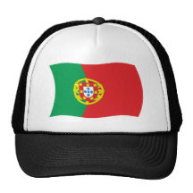 Portugal-Flaggen-Hut Netzmützen