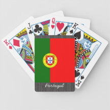 Portugal-Flaggen-Spielkarten