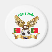 Portugal-Fußball-Entwürfe Magnets
