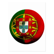 Portugal-Fußball Postkarte
