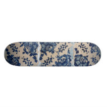 Portugiese Azulejo Fliesen Personalisiertes Skateboard