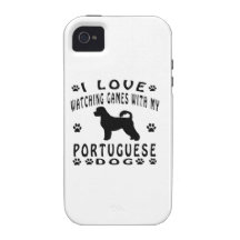 Portugiesische Wasserhundeentwürfe iPhone 4 Hülle