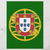 Portugiesisches Schild Flyer