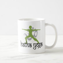 Pose Hatha Yoga des Krieger-II Teetassen