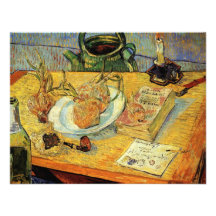 Post-Impressionismus-noch Leben-Kunst Van Gogh Vin Einladung