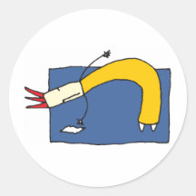 Posten Runder Sticker