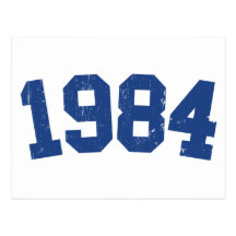 Postkarte 1984