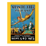 Postkarte: Atlantic City Schönheitswettbewerb