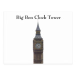 Postkarte: Big Ben-Glockenturm