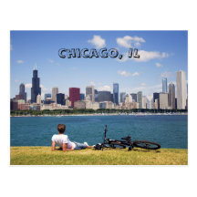 Postkarte Chicagos, IL