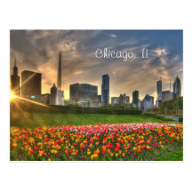 Postkarte Chicagos, IL