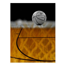 Postkarte des Basketball-III
