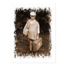 Postkarte des Umsiedler-|