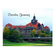 Postkarte Dresdens Deutschland