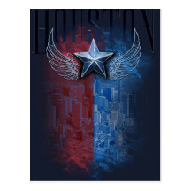 Postkarte Houstons, Texas
