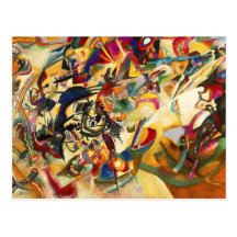 Postkarte Kandinsky Zusammensetzungs-VII