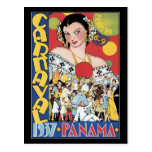 Postkarte:  Karneval