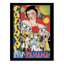 Postkarte:  Karneval