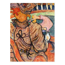 Postkarte:   Lautrec - französische Kunst - Nouvea